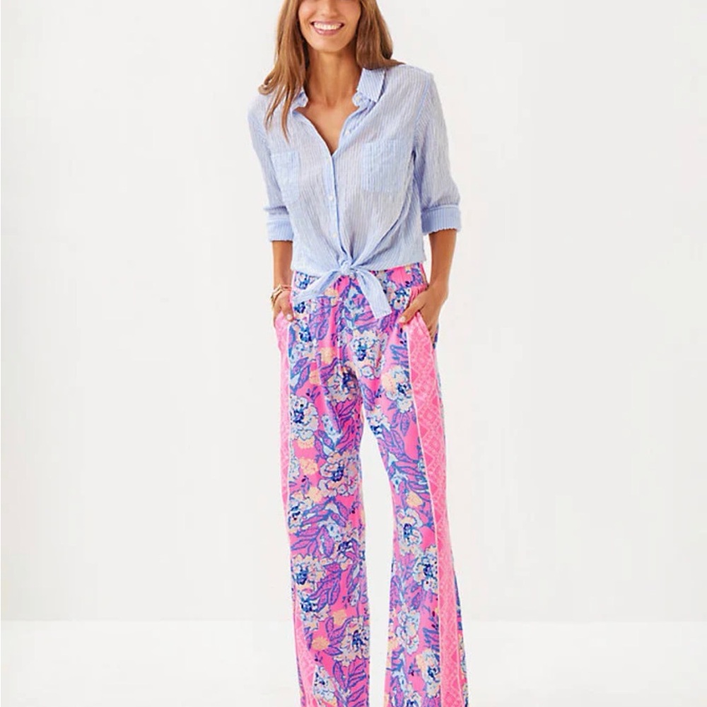 Lilly Pulitzer Harbour Stretch Palazzo Pant